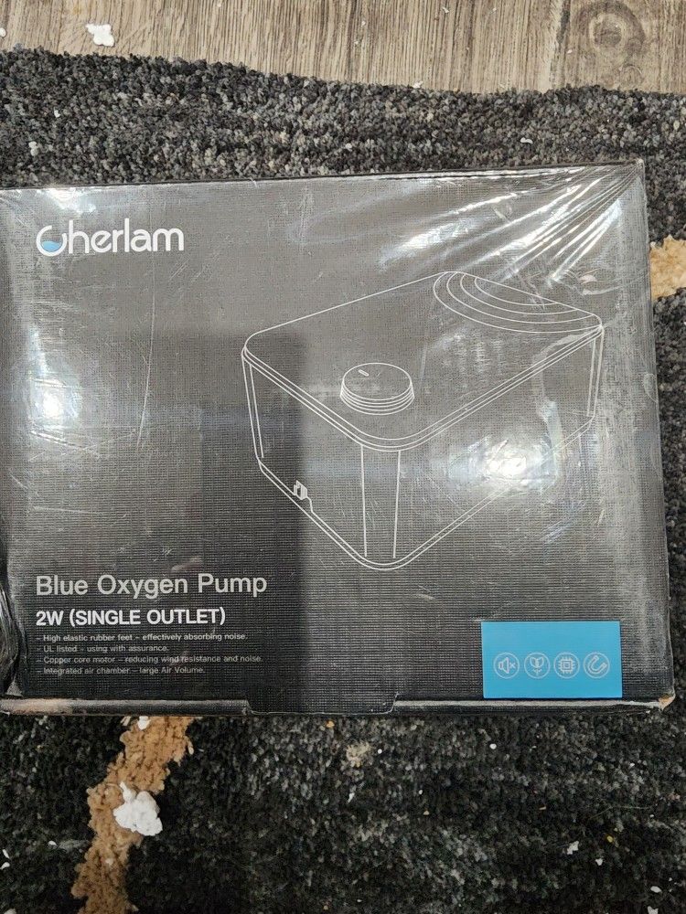 Cherlam Blue Oxygen Pump