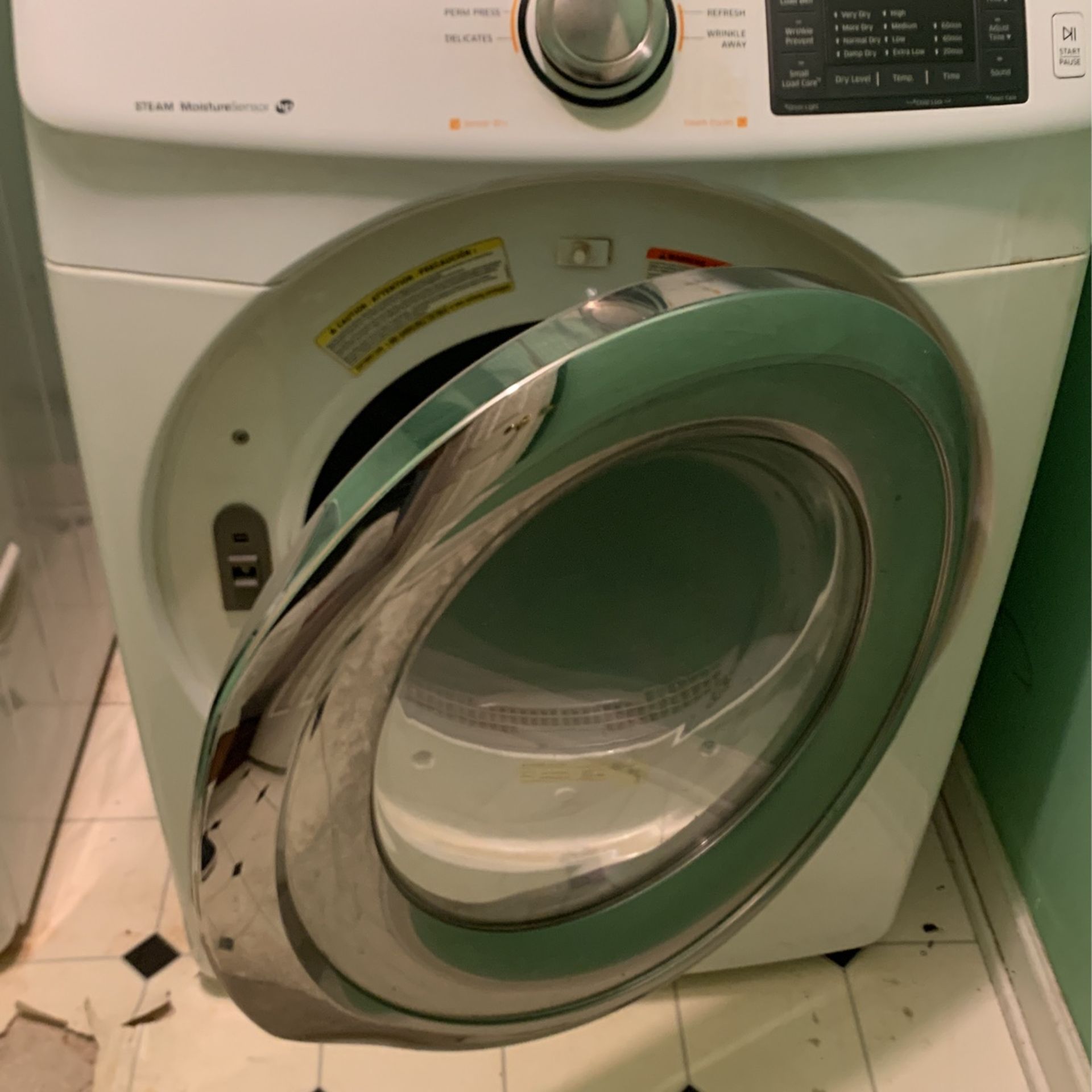 For Parts Only” Samsung Washer And Dryer For Sale 