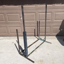 Heavy Duty Steel Metal Paddleboard, Surfboard Or Scrap Wood Rack Shelf