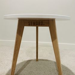 STNDARD White Side Table 