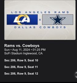 Rams Vs Cowboys