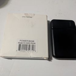 Brand New 5,000 mAH Power Bank, Credit Card Size