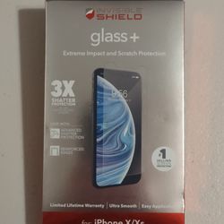 ZAGG invisibleShield Glass+ Screen Protector For iPhone X / Xs