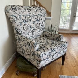 Country Chic Wingback Chairs 