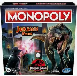 Jurassic Park monopoly board game