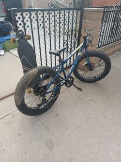 Biciclieta usada.