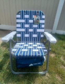 Ozark Trail Folding Web Chair New
