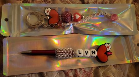 Pencil/pen Diy Bracelets And Keychain 