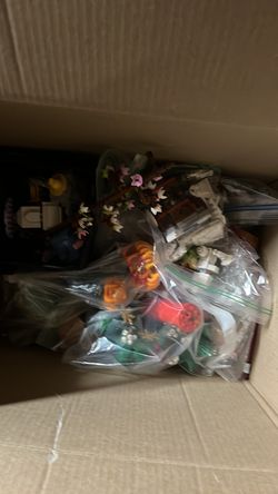 Box of misc legos