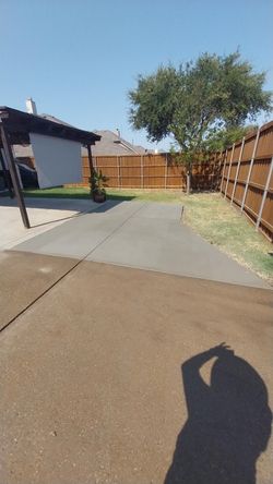 Concrete base