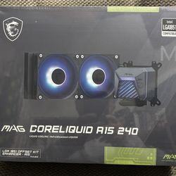 MSI MAG Coreliquid A15 240 AIO Cooler 