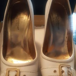 DULCE & GABBANA OPEN HIGH HEELS SIZE 7.5