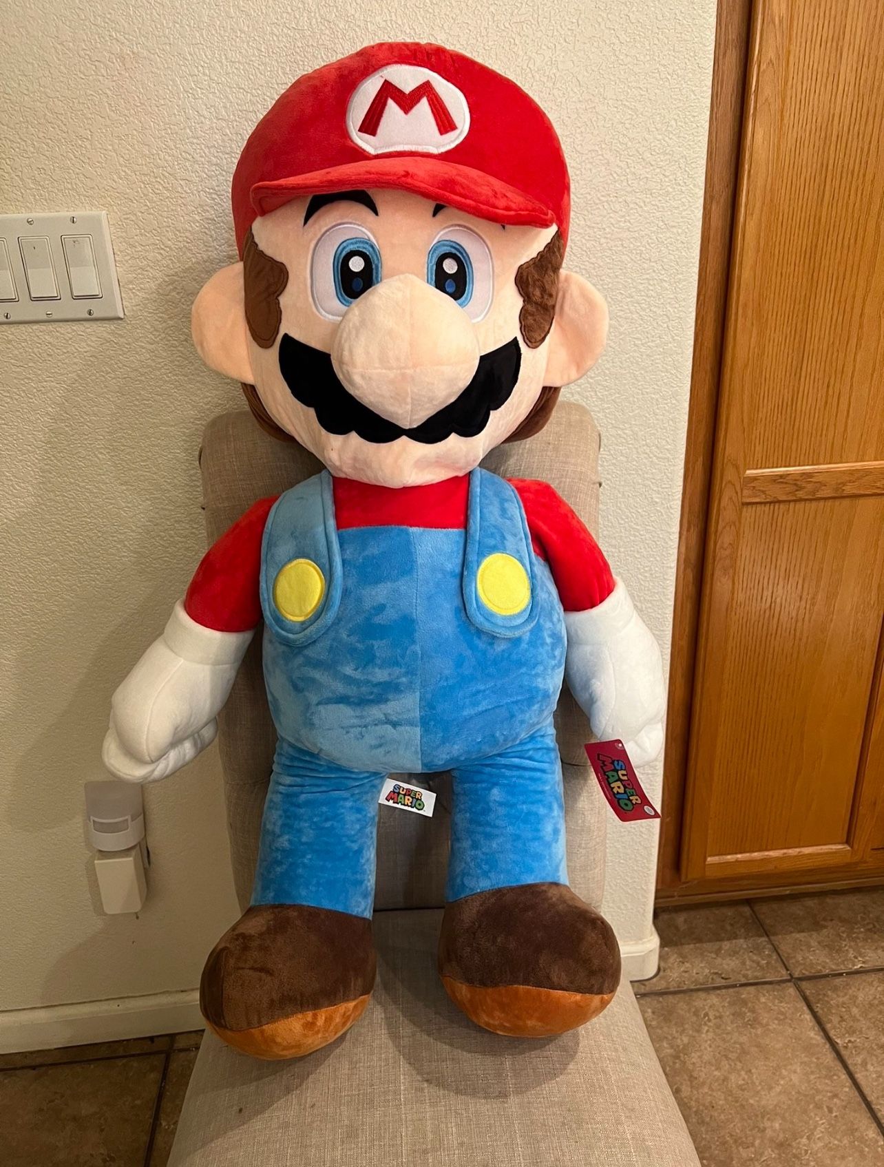Brand New Super Mario Plushie (Almost 3ft Tall)