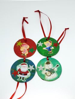 Handmade Christmas ornaments