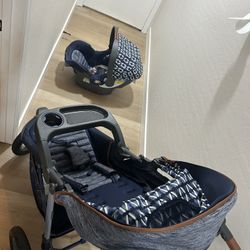  Monbebe Rebel Jogging Stroller And Car seat 
