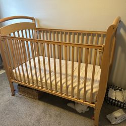 Crib With Mattress