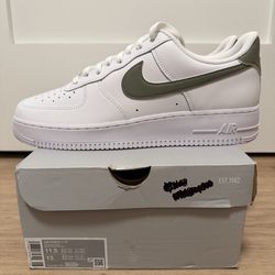 Nike Air Force 1 Low “White Neutral Olive” Men’s Size 11.5 FJ4146-116