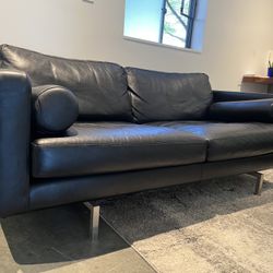 Benson 2 Seat Leather Sofa