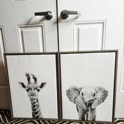 Cute Animal Wall Art Decor