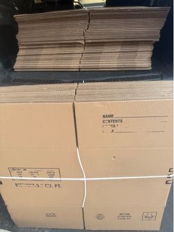 📦 Moving Boxes – Heavy Duty 3.0 cu ft (Bundle Deal) 💰 $45 per bundle (20 boxes each) 📍 Pickup in Fontana