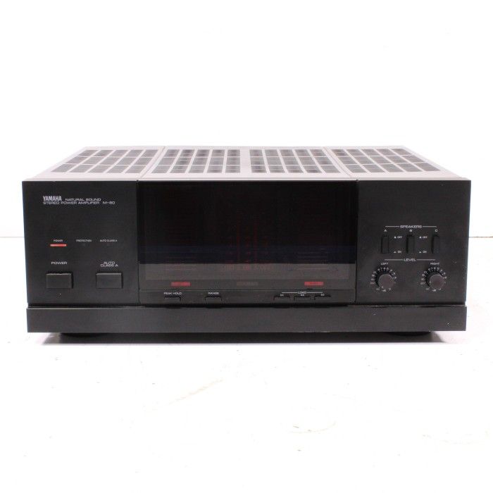 Yamaha M-80 Natural Sound Stereo Power Amplifier 250W (1985)