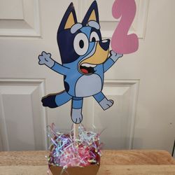 Bluey Theme Centerpiece