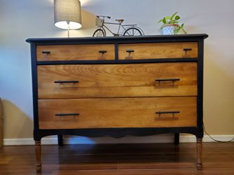 Refurbished antique dresser