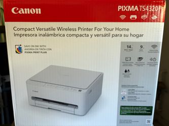 Canon PIXMA TS4320 Wireless Printer- New