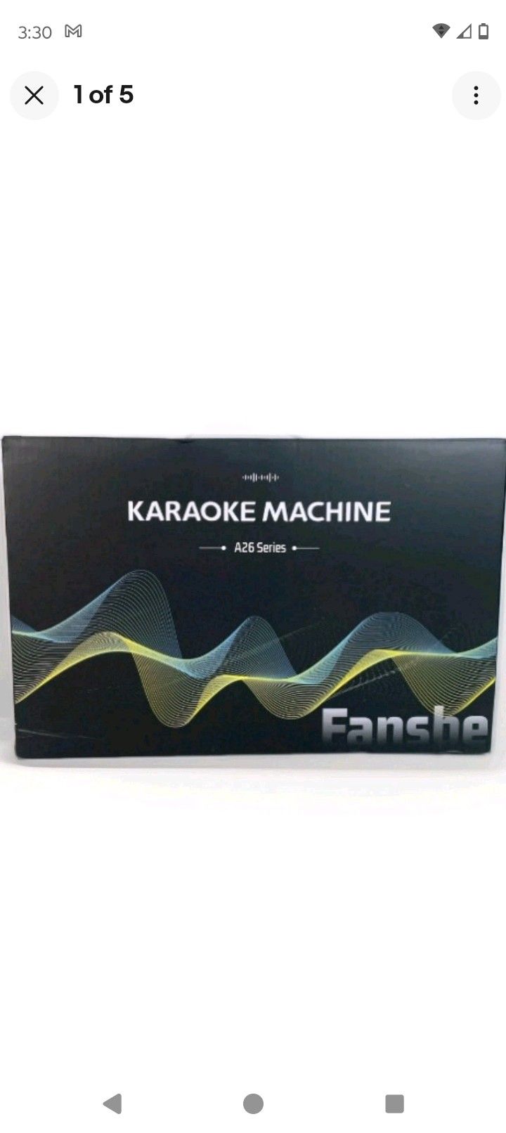Karaoke machine