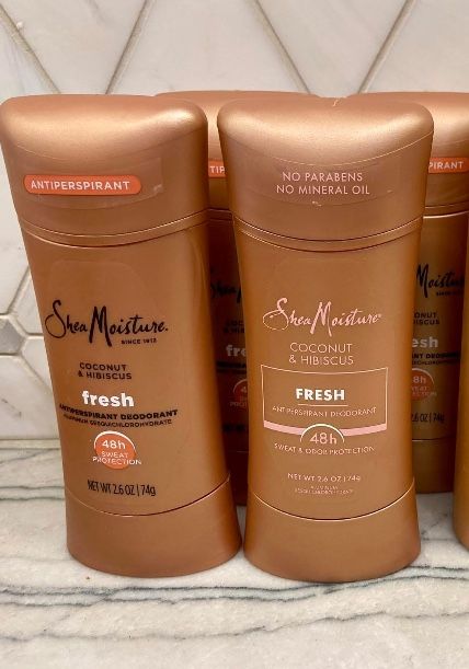 Sheamoisture Fresh Antiperspirant Deodorant Stick Coconut & Hibiscus, 2.6 oz New