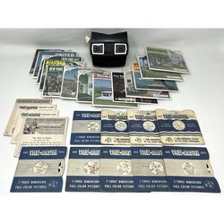 Vintage 1950's Sawyer's View-Master Viewer Model E and Reel Lot