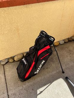 Srixon Golf Stand Bag - Black/Red