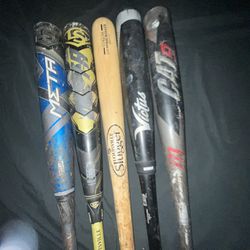 baseball bats  (CHECK DESCRIPTION)