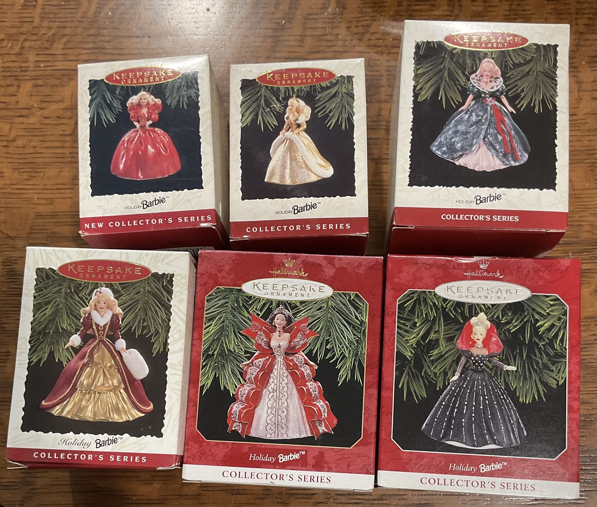 Hallmark Holiday Barbie Ornaments