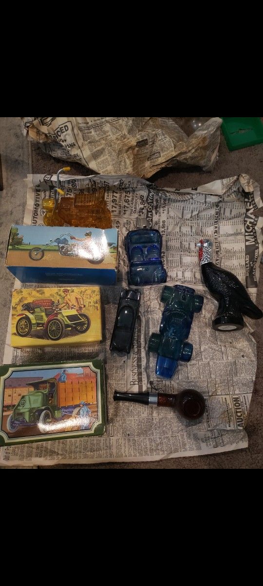 Antique Avon Cologne Bottles