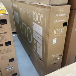 100 HISENSE ULED U70N 4K HDR SMART TV
