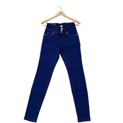 Movie and Tv Show Clothes Sz 1/2 NEW WITH TAG womens dark blue denim jean pants 