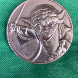 Yoda Star Wars Large Coin 