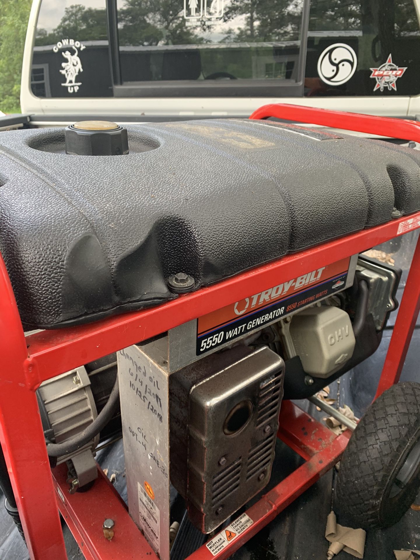 Troy bilt 5550 watt generator for Sale in Spring Hill, FL OfferUp