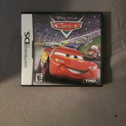 Nintendo Ds Pixar CARS game