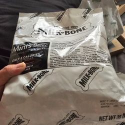 *Expired* Milk-Bone Mini's Flavor Snacks Beef, Chicken & Bacon Flavored Biscuit Dog Treats