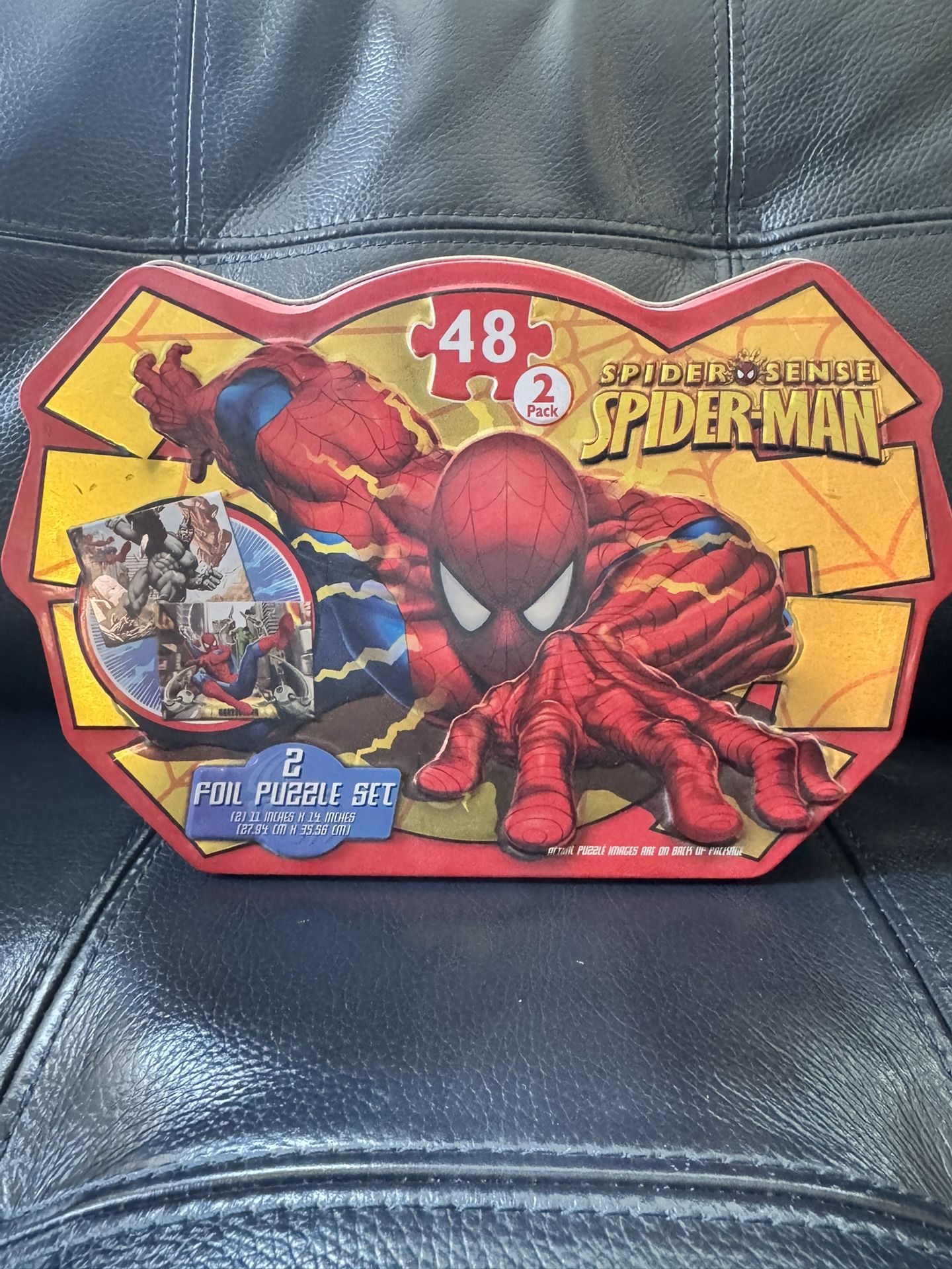 Spider-Man 2 Pack Puzzle Foil Set