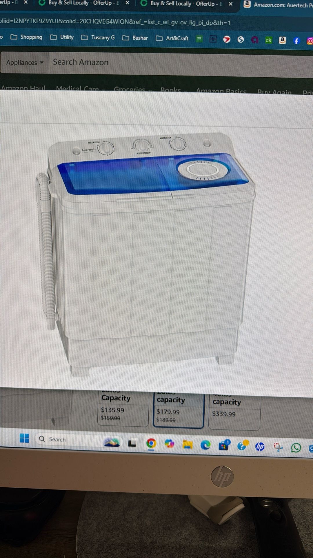 Portable Washing Machine Twin Tub