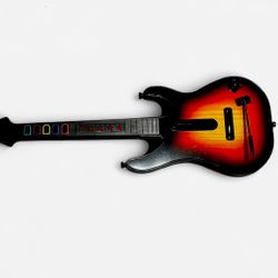 Red Octane Guitar Hero Sunburst 