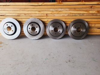 Rotors Front And Rear High Performance For Dodge Durango