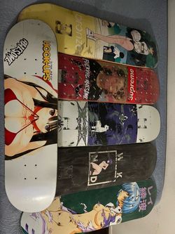 Used very rare skateboards