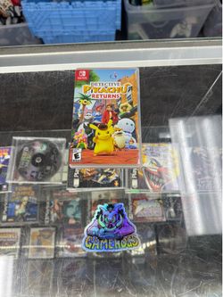 Pikachu Detective switch $45 Gamehogs 11am-7pm