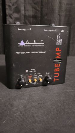 ART Tube MP – Personal Processor Series – Tube Mic Preamp