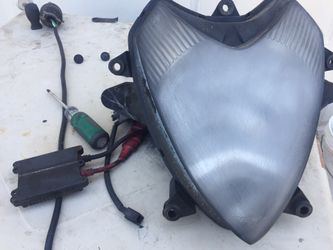 2004 Suzuki GS500f headlight