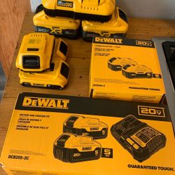 Dewalt batteries 